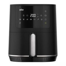 Мультипіч Braun MultiFry 3 1500Вт, чаша-4,3л, сенсорне управл., 7 авто. програм, пластик, чорний