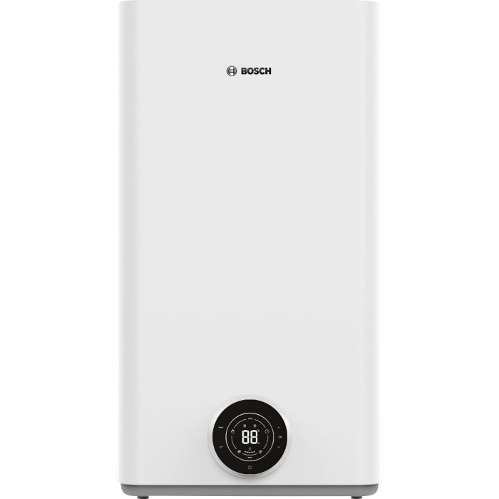 Водонагрівач електр. BOSCH плаский слім Tronic 4500, 100л, 1.5кВт, ун. монтаж, електр. кер-ння, B, білий