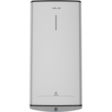 Водонагрівач електр. Ariston плаский слім VELIS TECH 80 EU, 80л, 2*1,5кВт, ун. монтаж, електр. кер-ння, B, Італія, Сірий