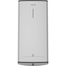 Водонагрівач електр. Ariston плаский слім VELIS TECH 100 EU, 100л, 2*1,5кВт, ун. монтаж, електр. кер-ння, B, Італія, Сірий