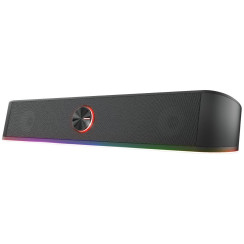 Акустична система Trust GXT 619 Thorne Саундбар, USB/AUX,  RGB, чорний