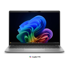 Ноутбук Dell Latitude 7455 14" QHD+ IPS Touch Snapdragon X Elite X1E-80-100 12 ядер 32 ГБ 1 ТБ SSD Qualcomm Adreno, Сірий (Latitude 7455)