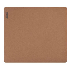 Килимок для миші 2E CORK, M(450x400x2мм), коричневий