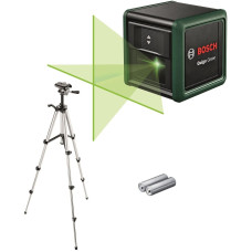 Нівелір лазерний Bosch Quigo Green, до 12м, 0.6мм/м, 1.098кг