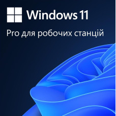 Примірник ПЗ Microsoft Windows 11 Pro для робочих станцій, укр, ОЕМ, на DVD носії