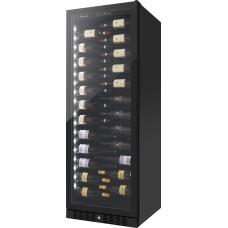 Холодильник Philco для вина, 177х59.5х68, холод.відд.-472л, зон - 1, бут-143, диспл, підсвітка, чорний