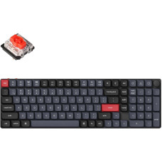 Клавіатура механічна Keychron K17 PRO 100Key, Gateron MX 2.0 Red, WL/BT/USB-A, QMK,  Hot-swap, RGB, білий в центрі