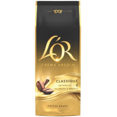 Кава L`OR зерна Crema Absolute Classic, 1000гр, купаж арабіка/робуста