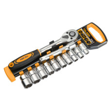 Набір торцевих головок Tolsen Профі, 1/2", 12шт, CrV