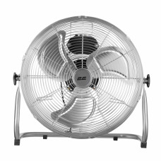 Вентилятор підлоговий 2E PowerWind 45C професійний, 45см, 100Вт, кнопки, двигун мідь 100%, срібний
