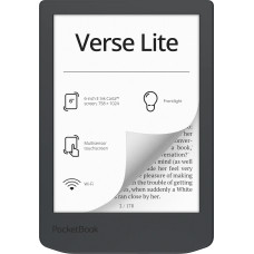 Електронна книга PocketBook 619 Verse Lite, Midnight Grey