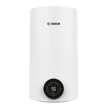 Водонагрівач електр. BOSCH круглий Tronic 4000T, 80л, 2кВт, сухий тен, вертикальний монтаж, електр. кер-ння, B, білий
