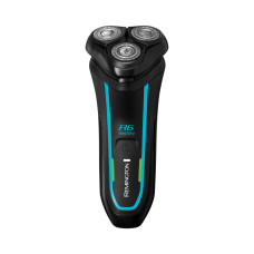 Бритва електр. Remington роторна Style Aqua,  бритв.головок-3, Ni-Mh, сух.+волог., водонепрон., дорожн., чохол, чорно-синій