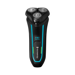 Бритва електр. Remington роторна Style Aqua,  бритв.головок-3, Ni-Mh, сух.+волог., водонепрон., дорожн., чохол, чорно-синій