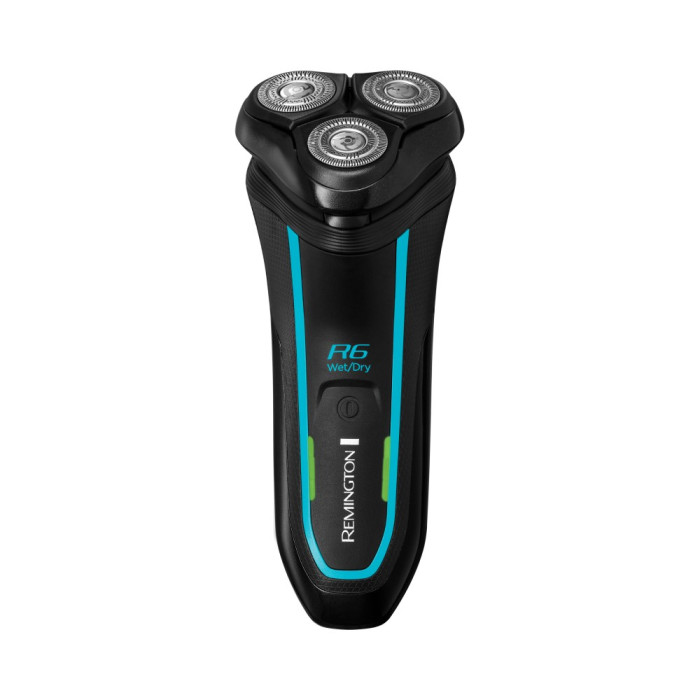 Бритва електр. Remington роторна Style Aqua,  бритв.головок-3, Ni-Mh, сух.+волог., водонепрон., дорожн., чохол, чорно-синій
