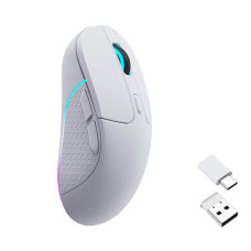Миша Keychron M3 BT/WL/USB-A/USB-C, білий