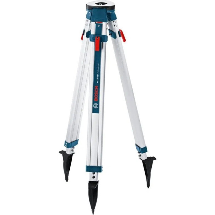 Штатив Bosch Professional BT170HD для оптичних нівелірів, 5/8", 107-165см, 5.5кг