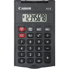 Калькулятор Canon AS-8 Handheld Black
