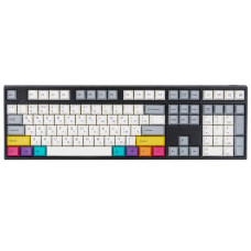 Клавіатура механічна Varmilo APT108 CMYK, K-Prestige Silent, WL/USB-A, White Led