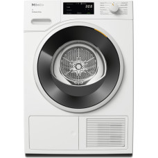 Сушильна машина Miele TWC 640 WP тепловий насос, 8кг, A+++, 64.3см, дисплей, інвертор, люк чорний, білий