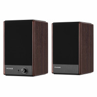 Акустична система MICROLAB SOLO 4 2.0, 60w, mini-jack/bluetooth, коричневий