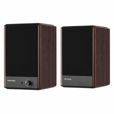 Акустична система MICROLAB SOLO 4 2.0, 60w, mini-jack/bluetooth, коричневий