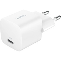 Зарядний пристрій мережевий Belkin 25Вт USB-С PD PPS, білий