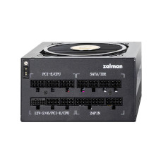 Блок живлення Zalman Teramax 2 View  (1200W) 99%, 80+ Gold, 120мм, 1xMB 24pin(18+10), 2xCPU(4+4 pin), 3xMolex, 12xSATA, 4xPCIe 8pin(6+2), 1xPCIe GEN5 16pin, 1x +5V ARGB cable, Fully Modular