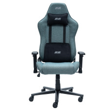 Крісло 2E GAMING BUSHIDO Lite, тканина, 2D-Armrests, зелений темний