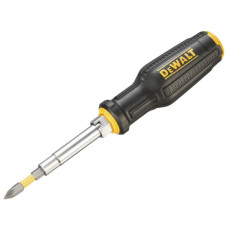 Викрутки DeWALT FULL FIT 6 Way, з бітами 2 шт, руків'я двокомпонентне, 75мм шт, SL, PH