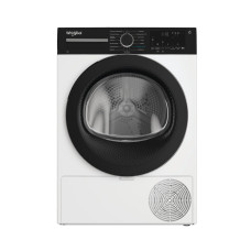 Сушильна машина Whirlpool тепловий насос, 7кг, A+++, 54,3см, дисплей, інвертор, люк чорний, білий