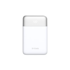 Акумулятор портативний літій-іонний Power Bank D-Link 10000мА*год 18Вт 1xUSB-A, 1xUSB-C, білий