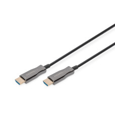 Кабель DIGITUS HDMI UHD 4K, AOC hybrid-fiber, type A M/M, 10м, чорний
