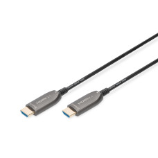 Кабель DIGITUS HDMI UHD 8K, AOC hybrid-fiber, type A M/M, 10м, чорний