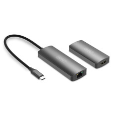 Набір відеоподовжувачів DIGITUS USB-C - HDMI, 4K/120 Гц, CAT6, 30м