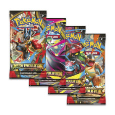 Колекційна карткова гра Pokemon: Mega Evolution, бустер пак (1 шт)