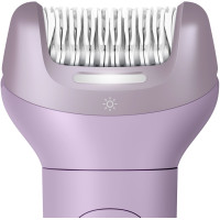 Епілятор Philips Series 9000 дисковий, аккумул., пінцет.-32, волог.+сух., насадок-6, футляр, фіолетовий