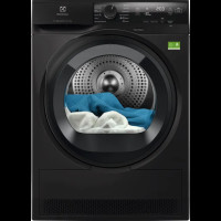Сушильна машина Electrolux тепловий насос, 9кг, A+++, 64см, дисплей, інвертор, сріблястий темний
