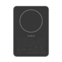 Акумулятор портативний літій-іонний Power Bank Belkin 5000мА·год, Slim Magnetic, чорний