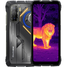 Смартфон Blackview ROCK 3 6.78' 8/256ГБ, 2SIM, 10000мА•год, чорний UA (з тепловізором)