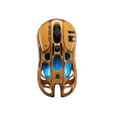 Миша GravaStar Mercury M1 Pro, magnesium alloy body, BT/WL/USB-A, RGB, Battle-Worn Yellow