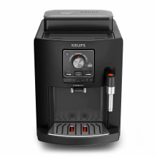 Кавомашина Krups Harmony 1.7л, зерно, ручний капучинатор, мех. керування, авторецептів - 4, свій рецепт, чорний