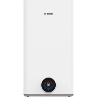 Водонагрівач електр. BOSCH плаский слім Tronic 5500iT, 50л, 1.5кВт, ун. монтаж, електр. кер-ння, Wi-Fi, B, білий