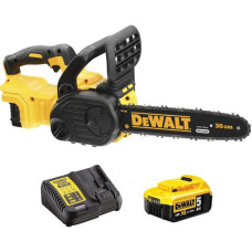 Пила ланцюгова акумуляторна DeWalt 18В акб 1х5А·год 7.68м/с шина 30см ланцюг OREGON 3/8’’ ЗП 3.6кг