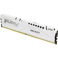 Пам'ять ПК Kingston DDR5  16GB 5600 FURY Beast White XMP