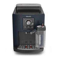 Кавомашина Krups Harmony Milk 1.7л, зерно, автомат.капучинатор, авторецептів - 5, синій