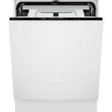 Посудомийна машина Electrolux вбудована, 14компл., D, 60см, дисплей, інвертор, 3й кошик, чорний