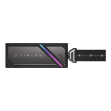 Портативний корпус ASUS для SSD ROG STRIX AIOLOS PCIe NVMe M.2 2230/2242/2260/2280 USB Type-C 3.2 Gen 2x2 ARGB чорний