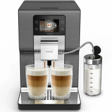 Krups Кавомашина Krups Intuition Experience Hot&Cold, 3л, зерно, автомат.капучинатор, дисплей, авторецептів - 36, сенcор.керування, сріблястий-чорний