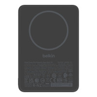 Belkin Акумулятор портативний літій-іонний Power Bank 10000мА·год, 15Вт, Slim Magnetic, чорний
